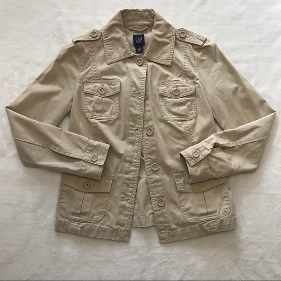 beige utility jacket